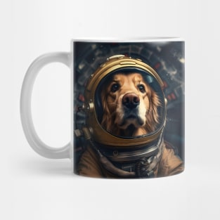 Astro Dog - Golden Retriever Mug